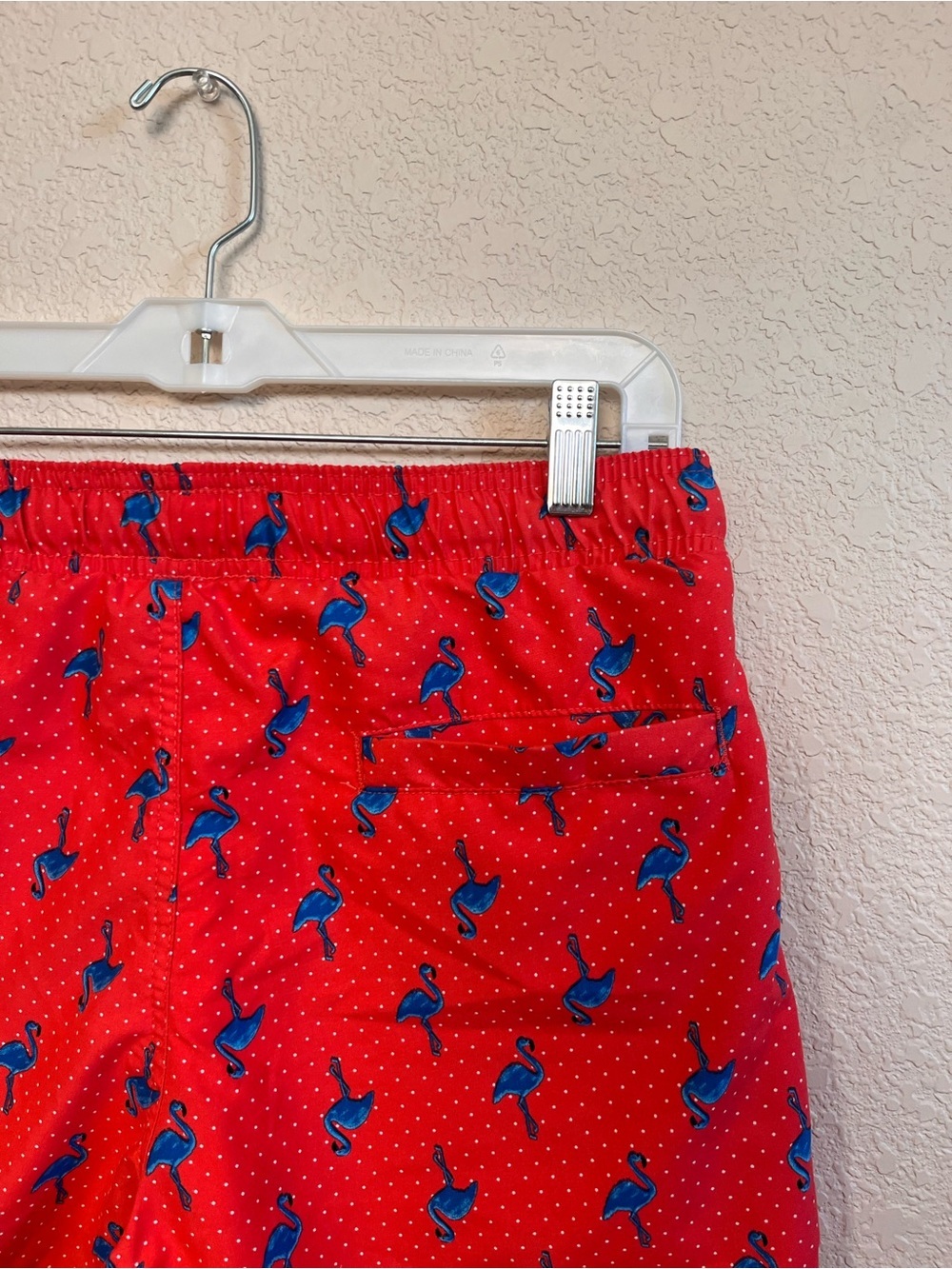 Surf Society Men's Flamingo Print Swim Shorts - Picture 6 of 9
